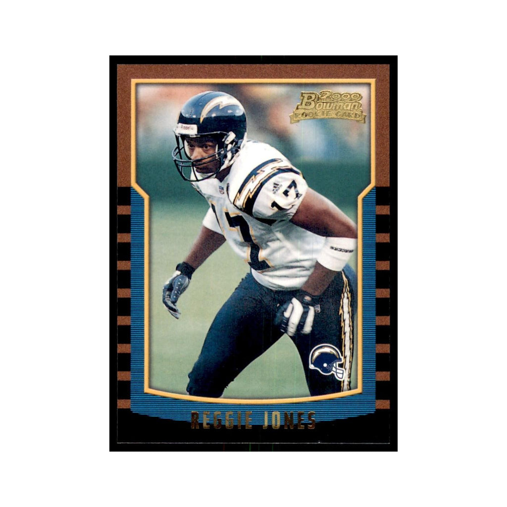 2000 Bowman Reggie Jones RC Football Cards #210
