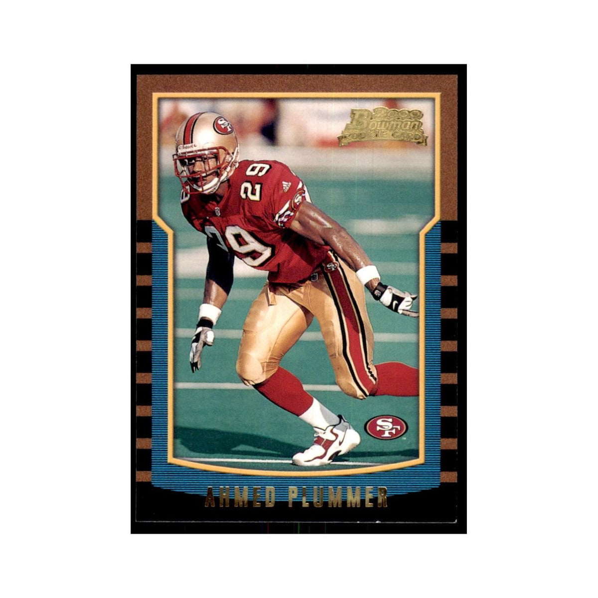 2000 Bowman Ahmed Plummer RC Football Cards #225