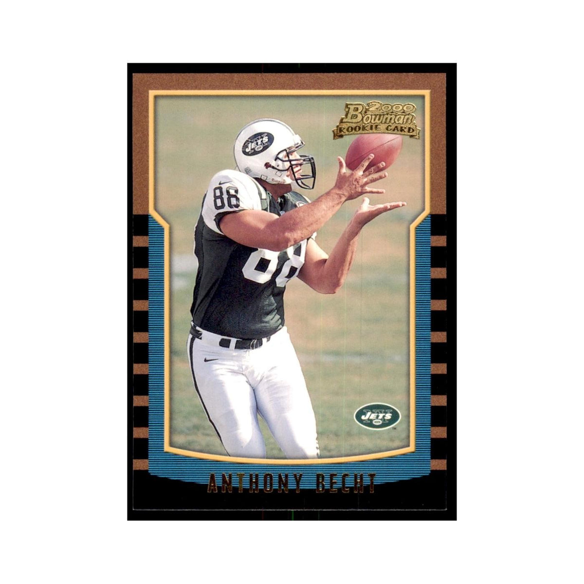2000 Bowman Anthony Becht RC Football Cards #184
