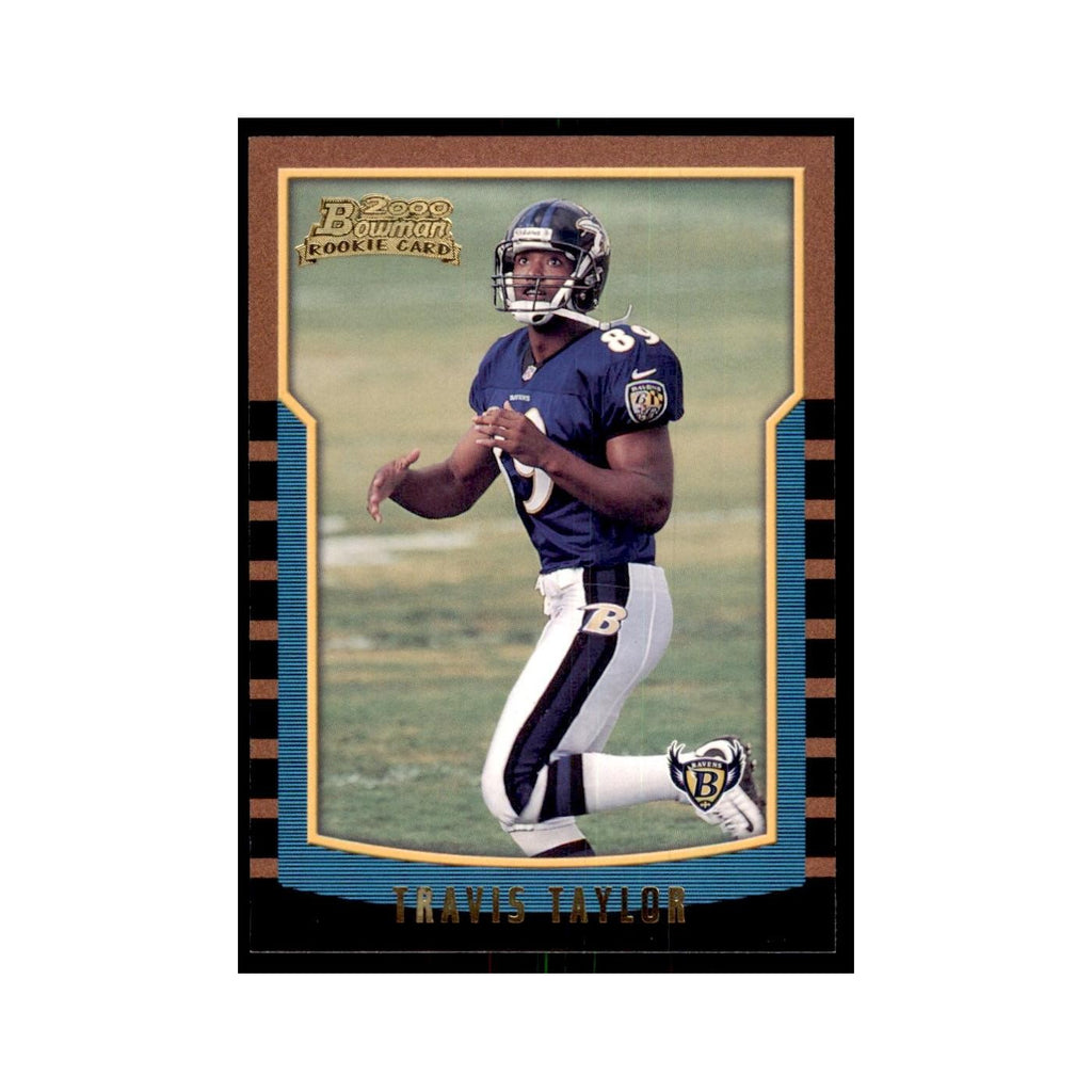 2000 Bowman Travis Taylor RC Football Cards #176
