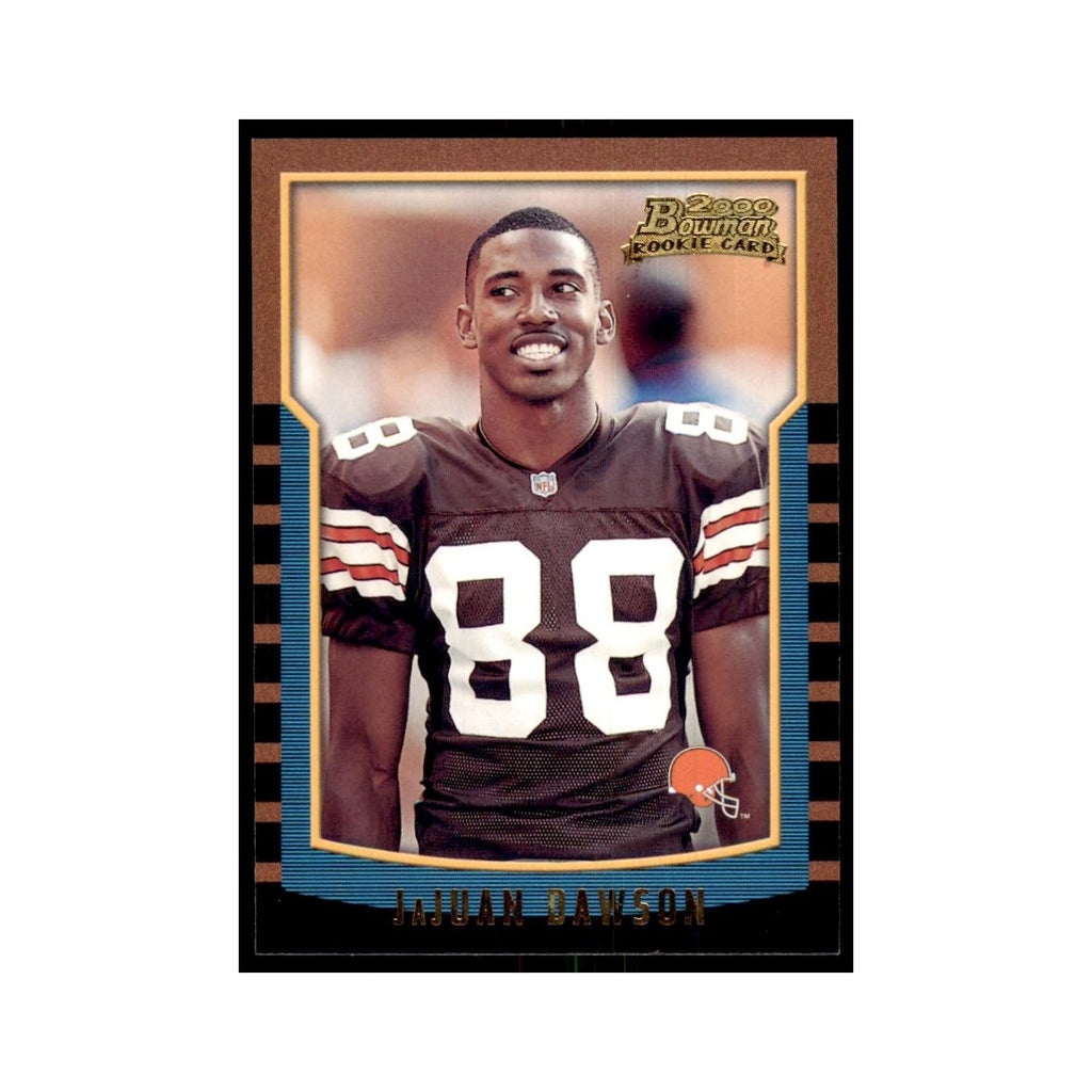 2000 Bowman JaJuan Dawson RC Football Cards #240