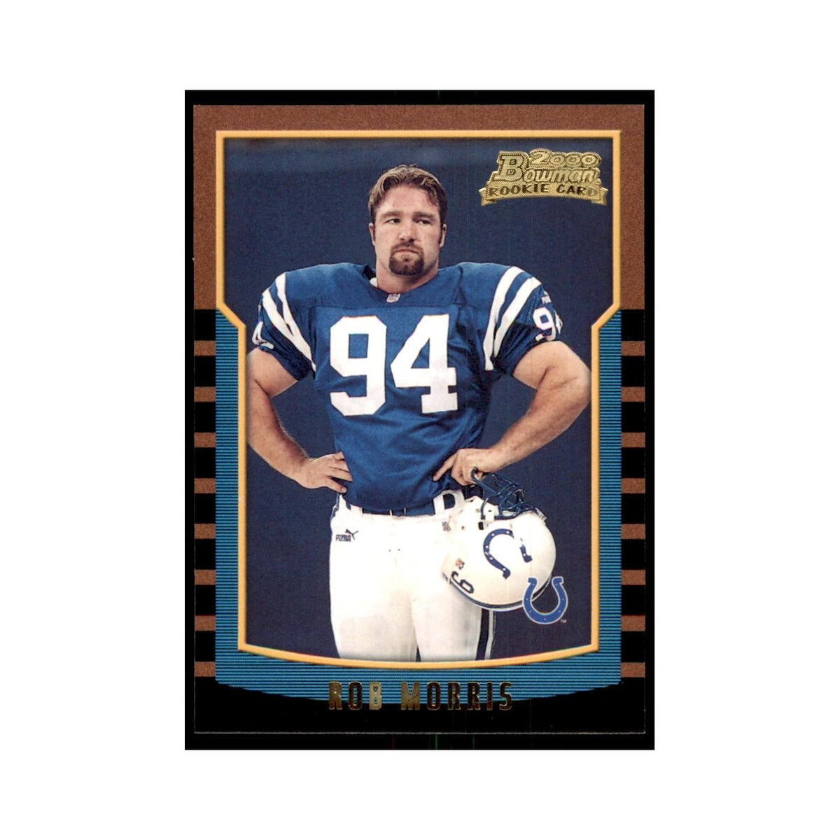 2000 Bowman Rob Morris RC Football Cards #214