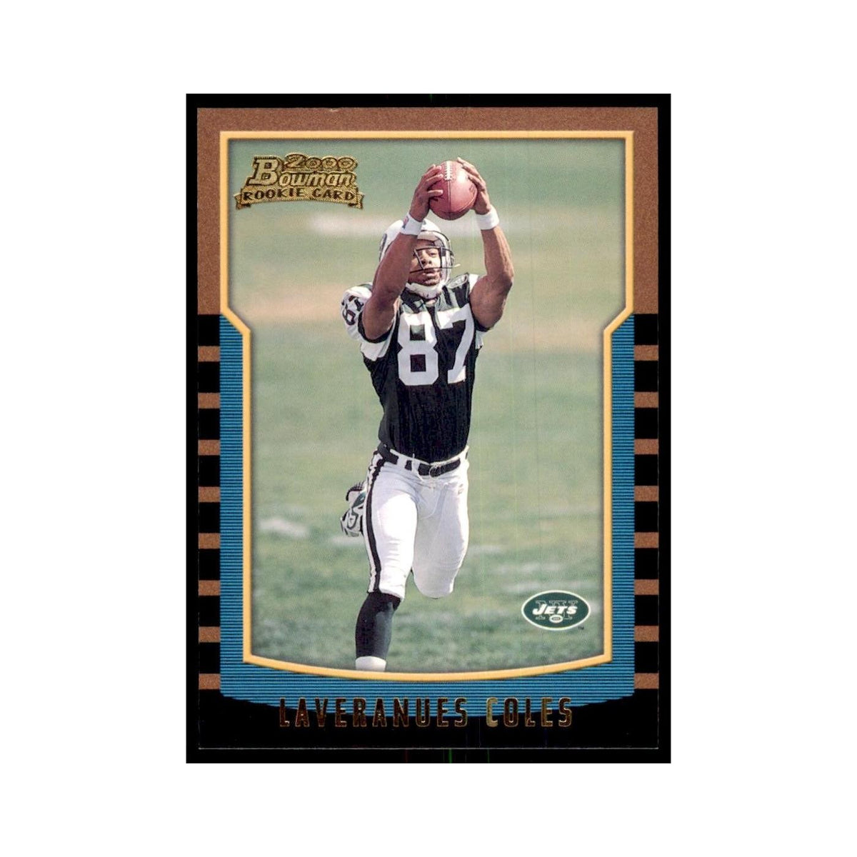 2000 Bowman Laveranues Coles RC Football Cards #192