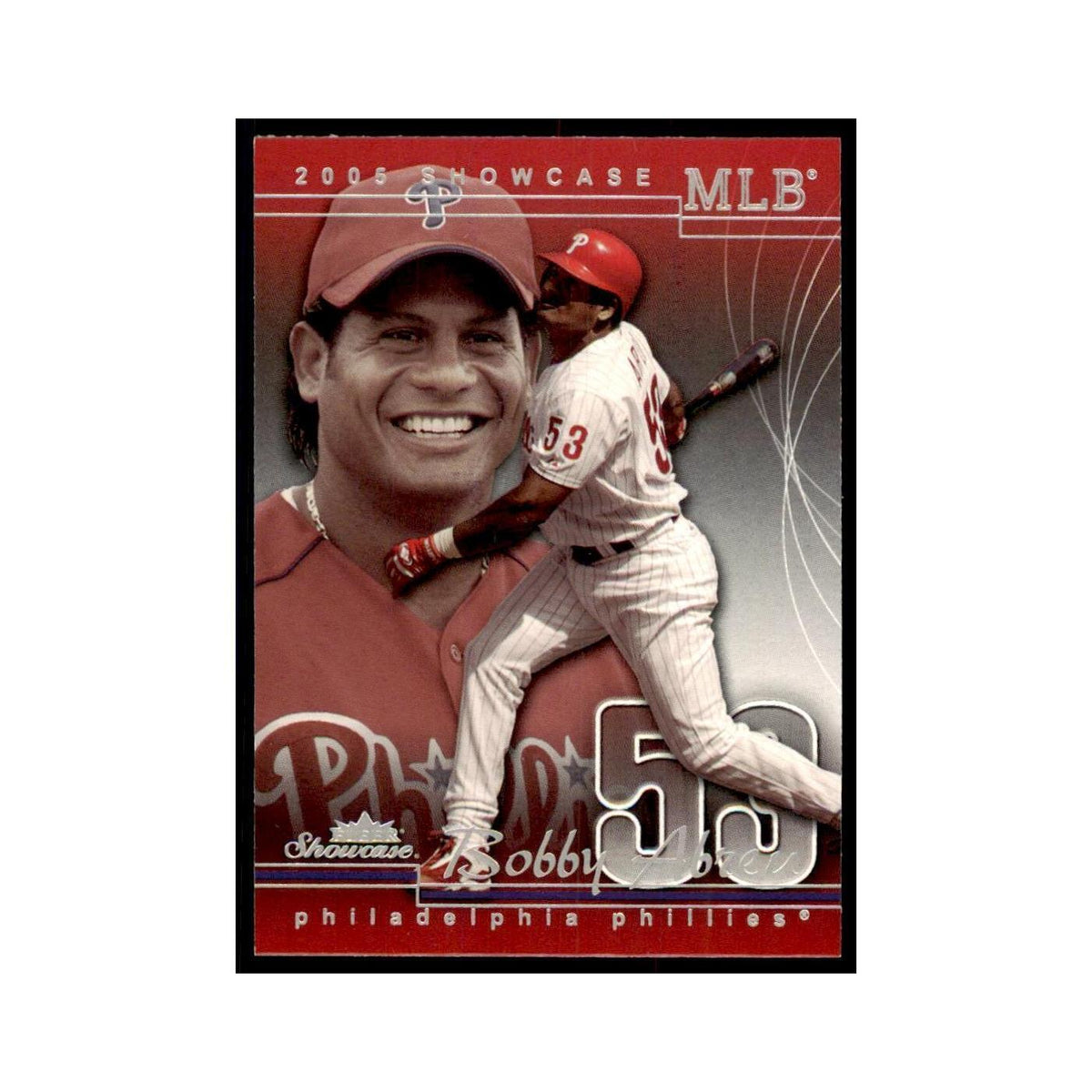 2005 Fleer Showcase Bobby Abreu Baseball Cards #49