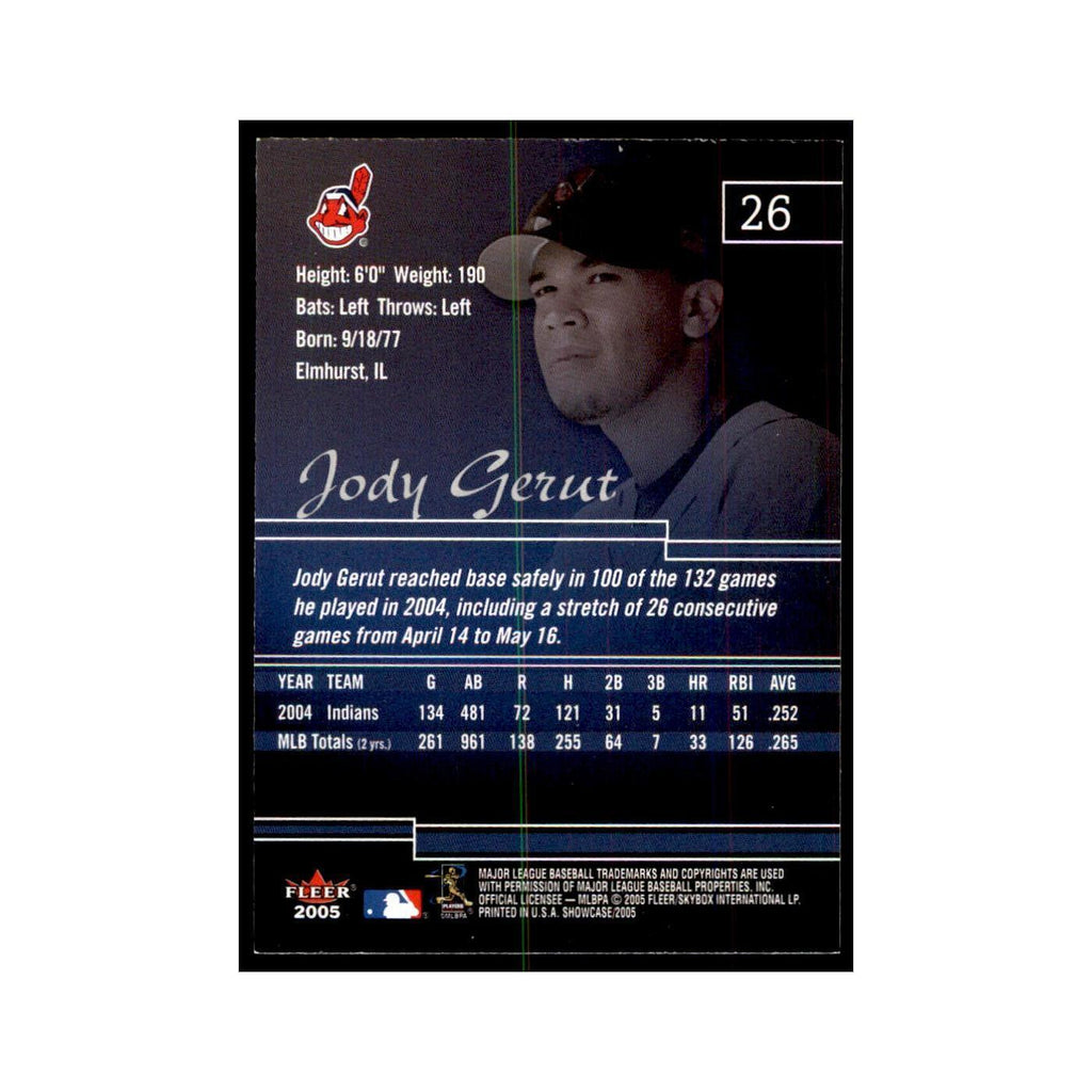 2005 Fleer Showcase Jody Gerut Baseball Cards #26