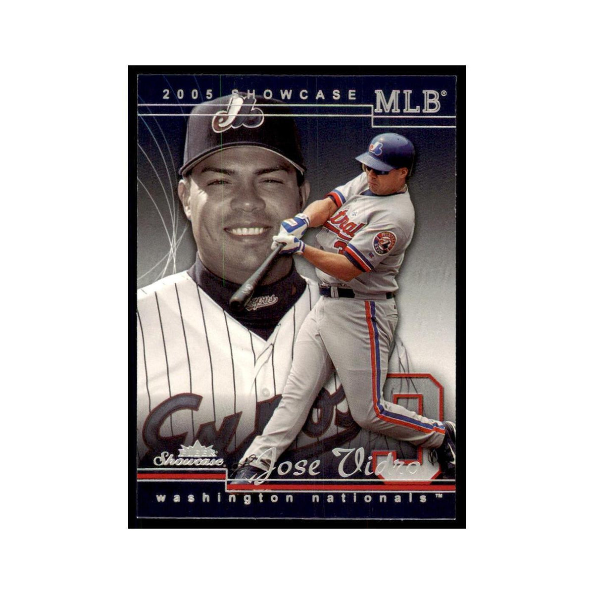 2005 Fleer Showcase Jose Vidro Baseball Cards #46
