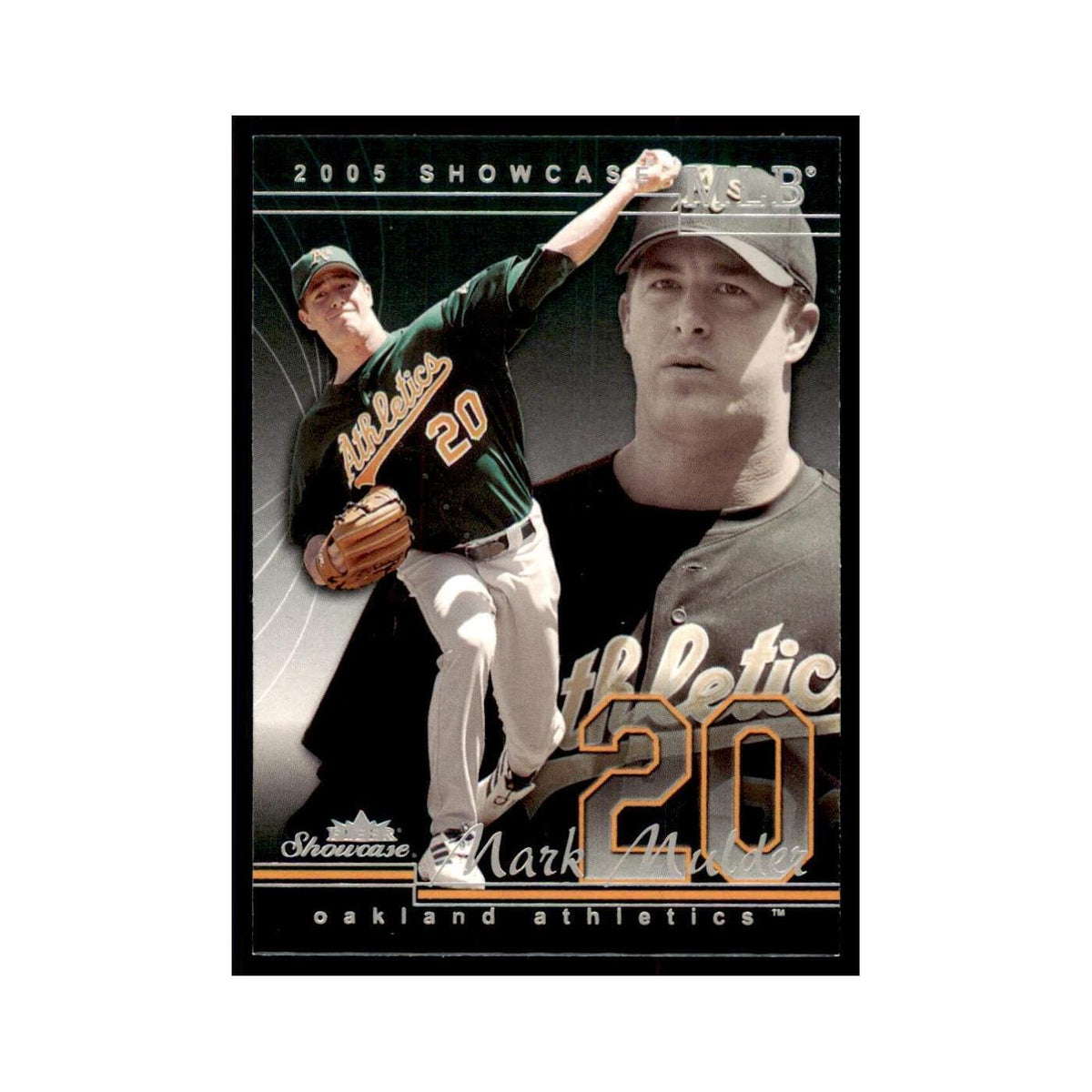 2005 Fleer Showcase Mark Mulder Baseball Cards #83