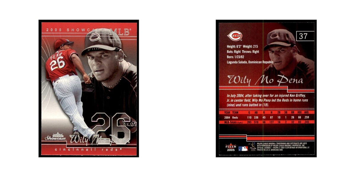 2005 Fleer Showcase Wily Mo Pena Baseball Cards #37