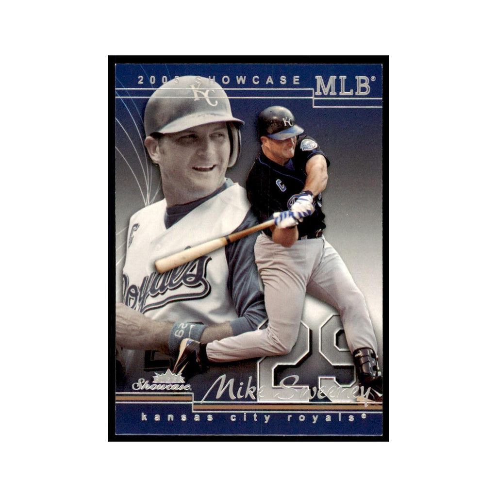 2005 Fleer Showcase Mike Sweeney Baseball Cards #7
