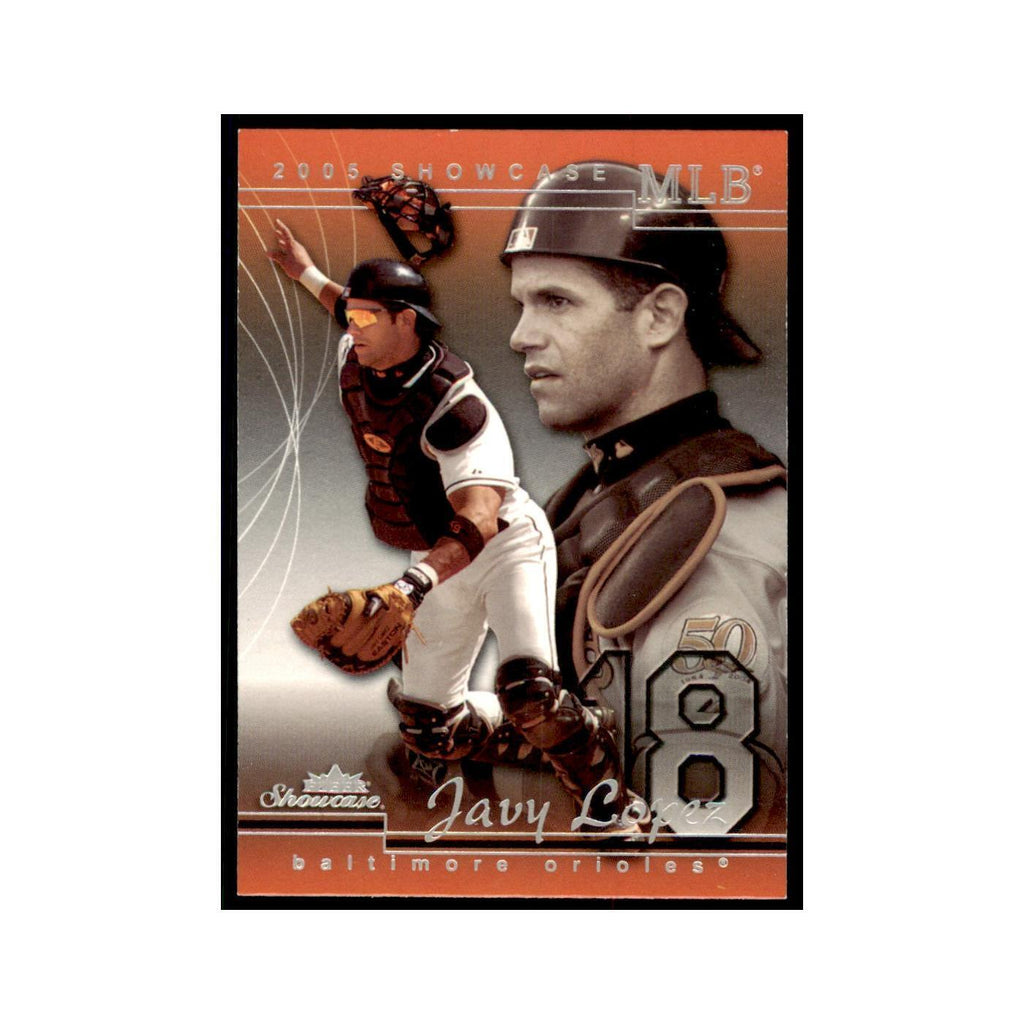 2005 Fleer Showcase Javy Lopez Baseball Cards #78