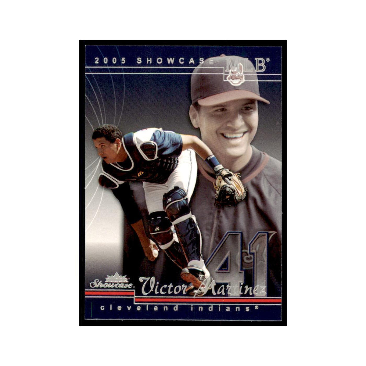 2005 Fleer Showcase Victor Martinez Baseball Cards #29
