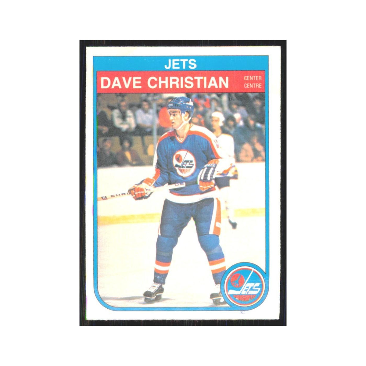 1982 O-Pee-Chee Dave Christian Winnipeg Jets #377