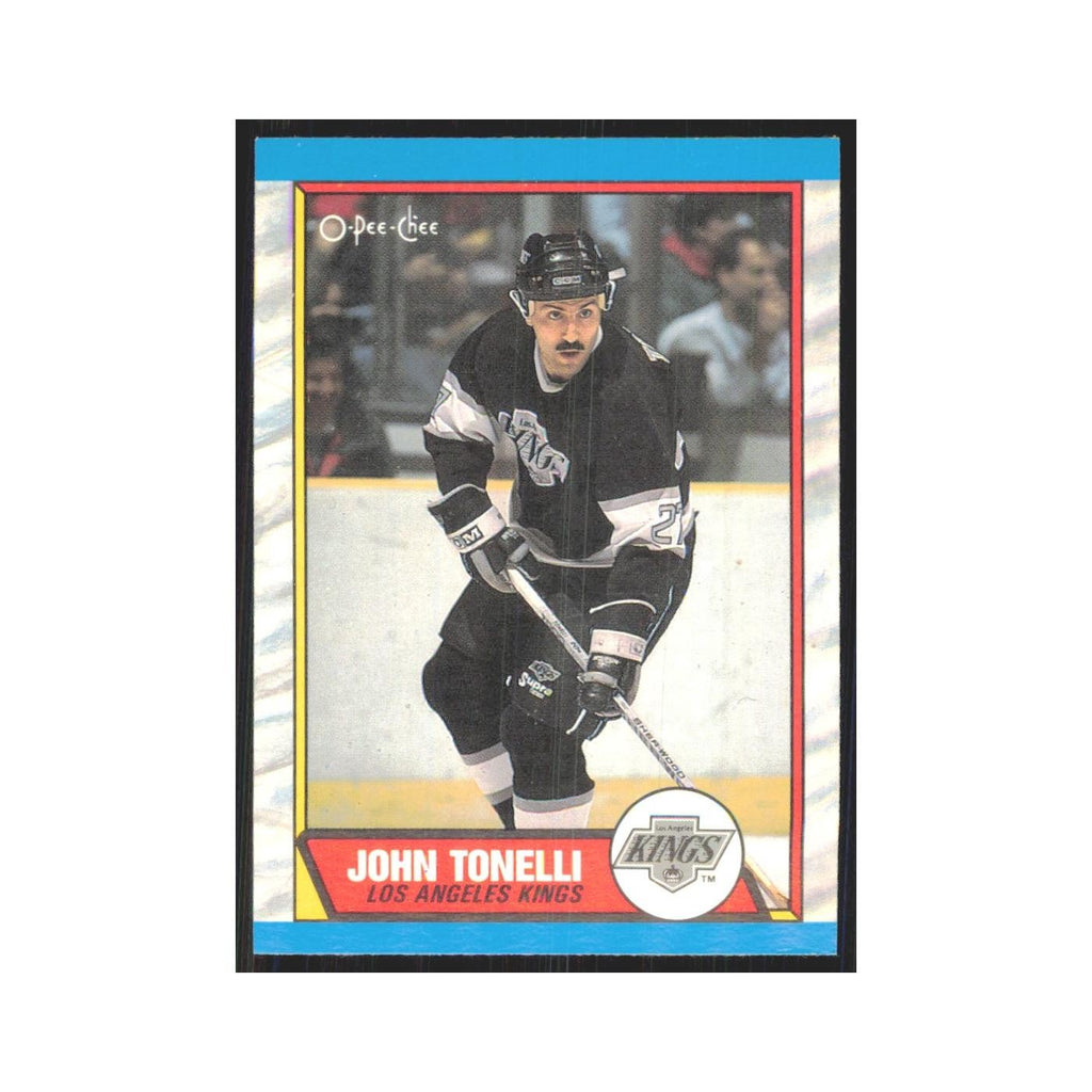 1989 O-Pee-Chee John Tonelli Los Angeles Kings #8