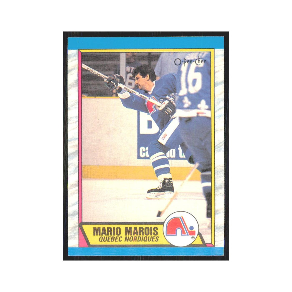 1989 O-Pee-Chee Mario Marois Quebec Nordiques #260