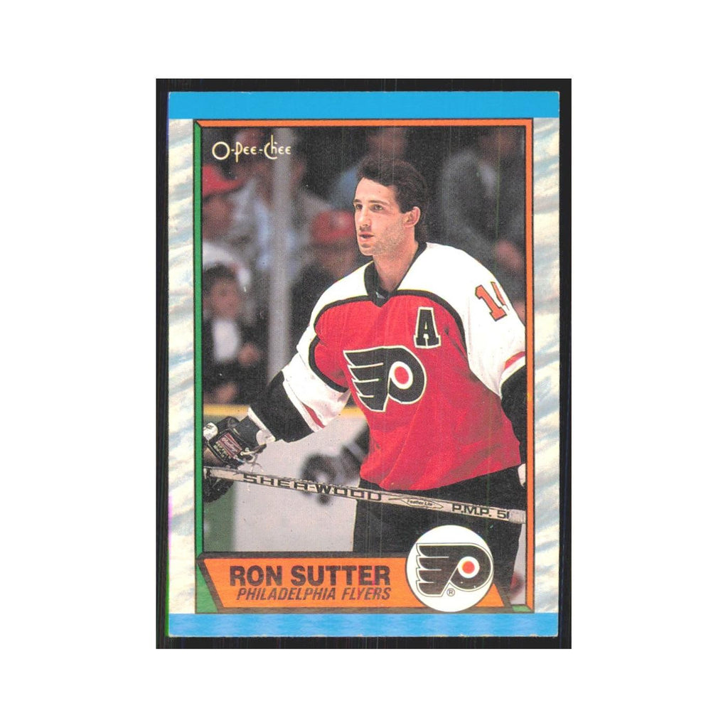 1989 O-Pee-Chee Ron Sutter Philadelphia Flyers #173