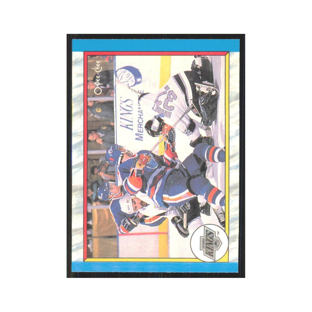 1989 O-Pee-Chee Final Standing Los Angeles Kings #305