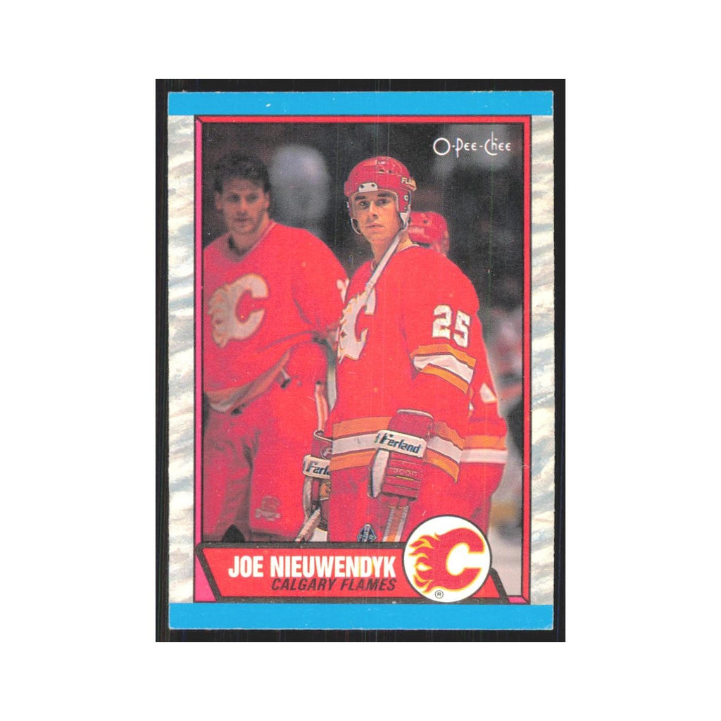 1989 O-Pee-Chee Joe Nieuwendyk Calgary Flames #138