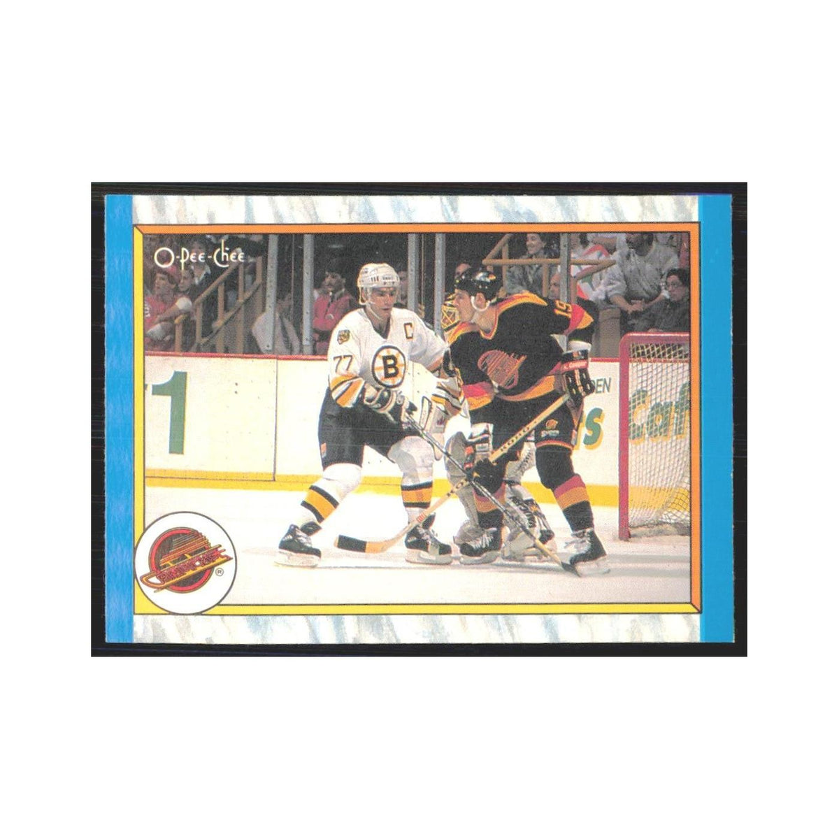 1989 O-Pee-Chee Final Standing Vancouver Canucks #316