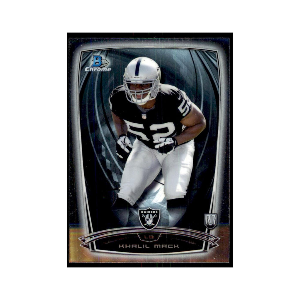 2014 Bowman Chrome Khalil Mack RC Football Cards #123