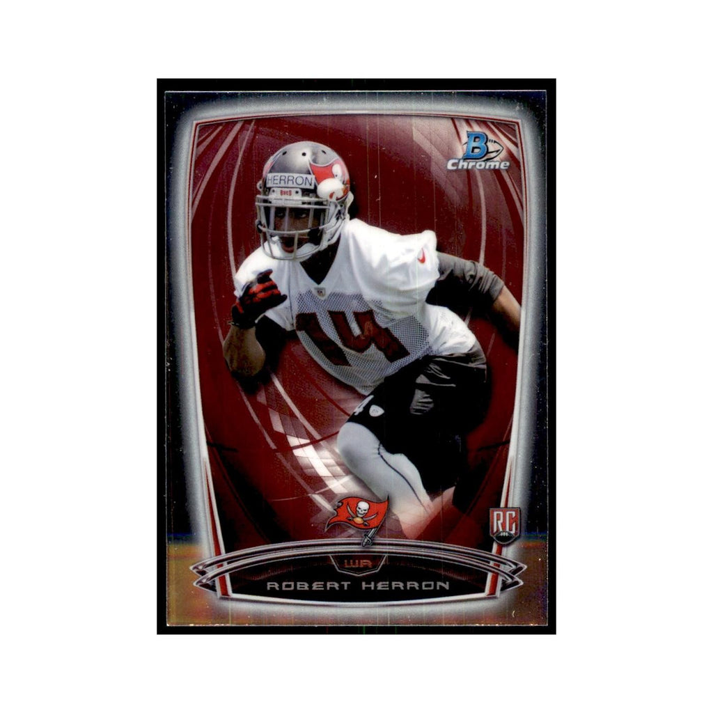 2014 Bowman Chrome Robert Herron RC Football Cards #172