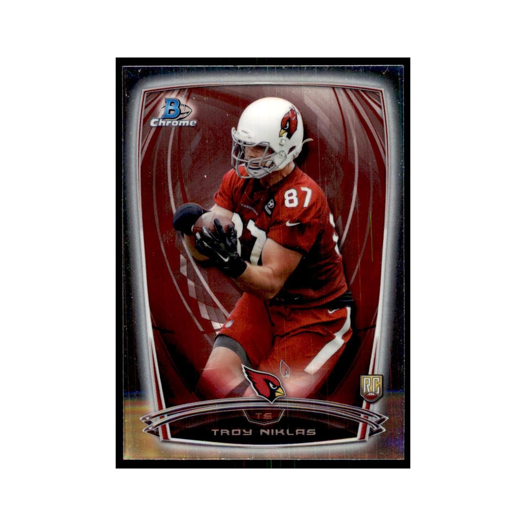 2014 Bowman Chrome Troy Niklas RC Football Cards #191