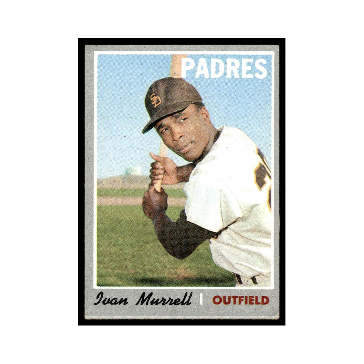 1970 Topps (Damaged) Ivan Murrell Padres #179