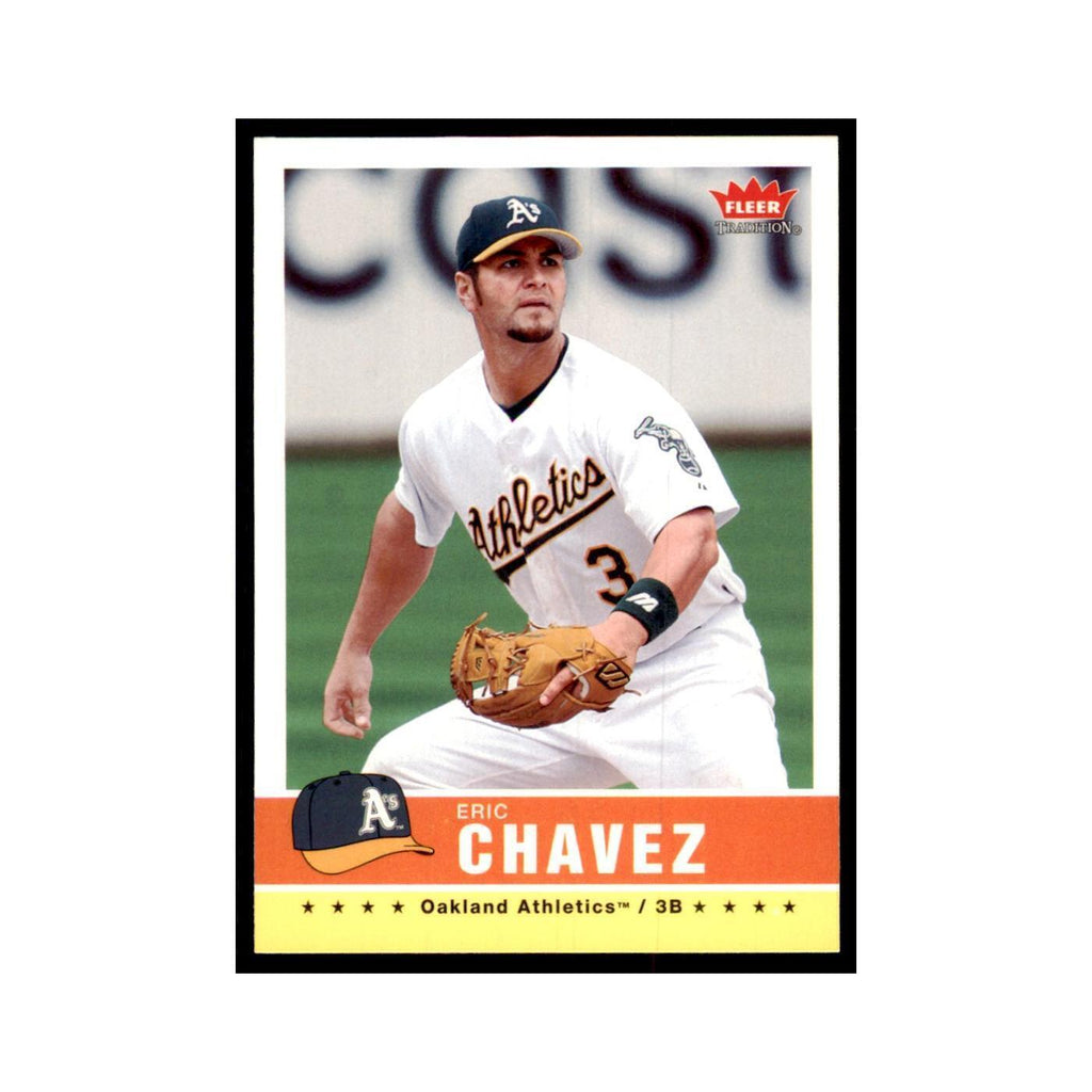 2006 Fleer Tradition Eric Chavez Baseball Cards #27