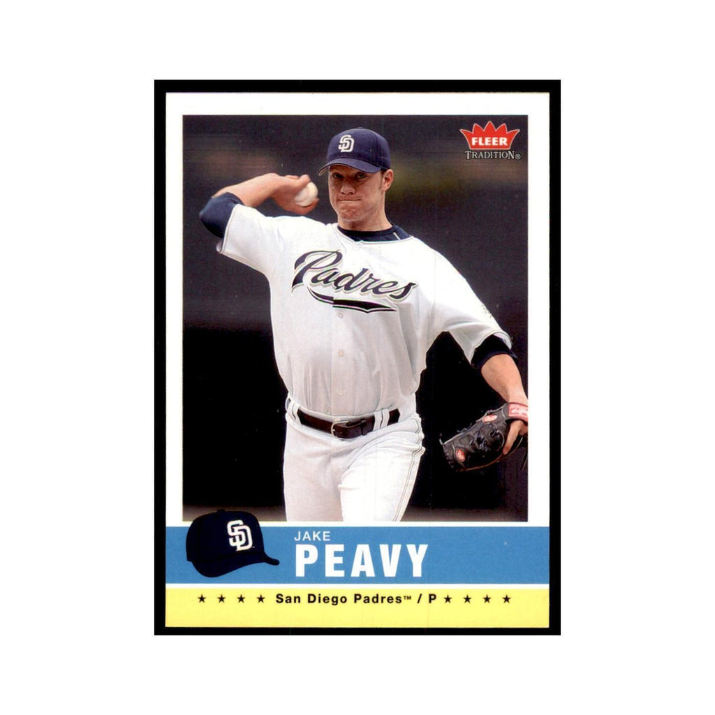 2006 Fleer Tradition Jake Peavy Baseball Cards #121