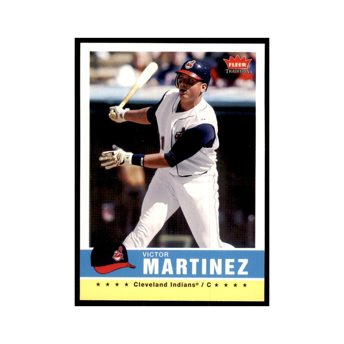 2006 Fleer Tradition Victor Martinez Baseball Cards #80