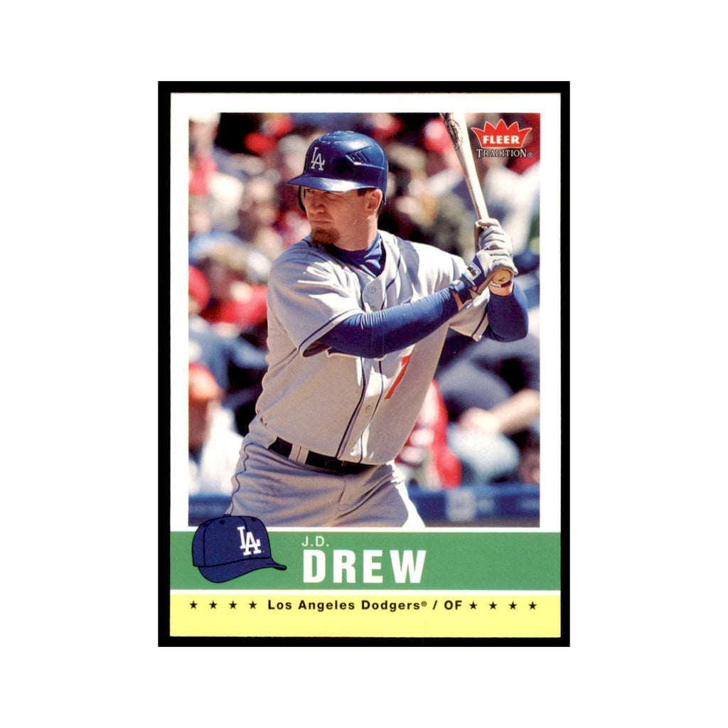 2006 Fleer Tradition J.D. Drew Baseball Cards #72