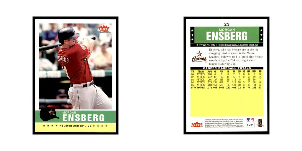 2006 Fleer Tradition Morgan Ensberg Baseball Cards #23