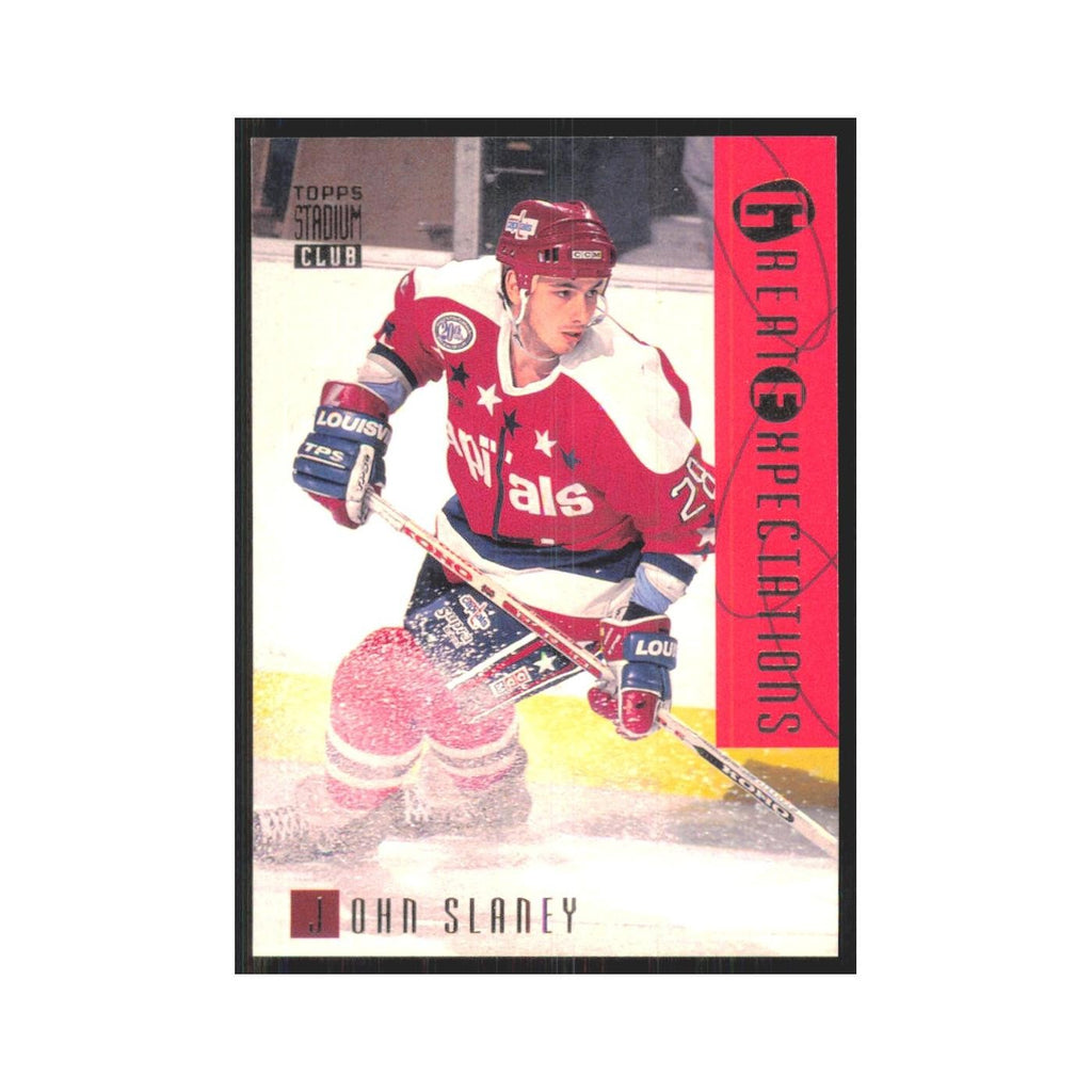 1994 Stadium Club John Slaney Washington Capitals #113