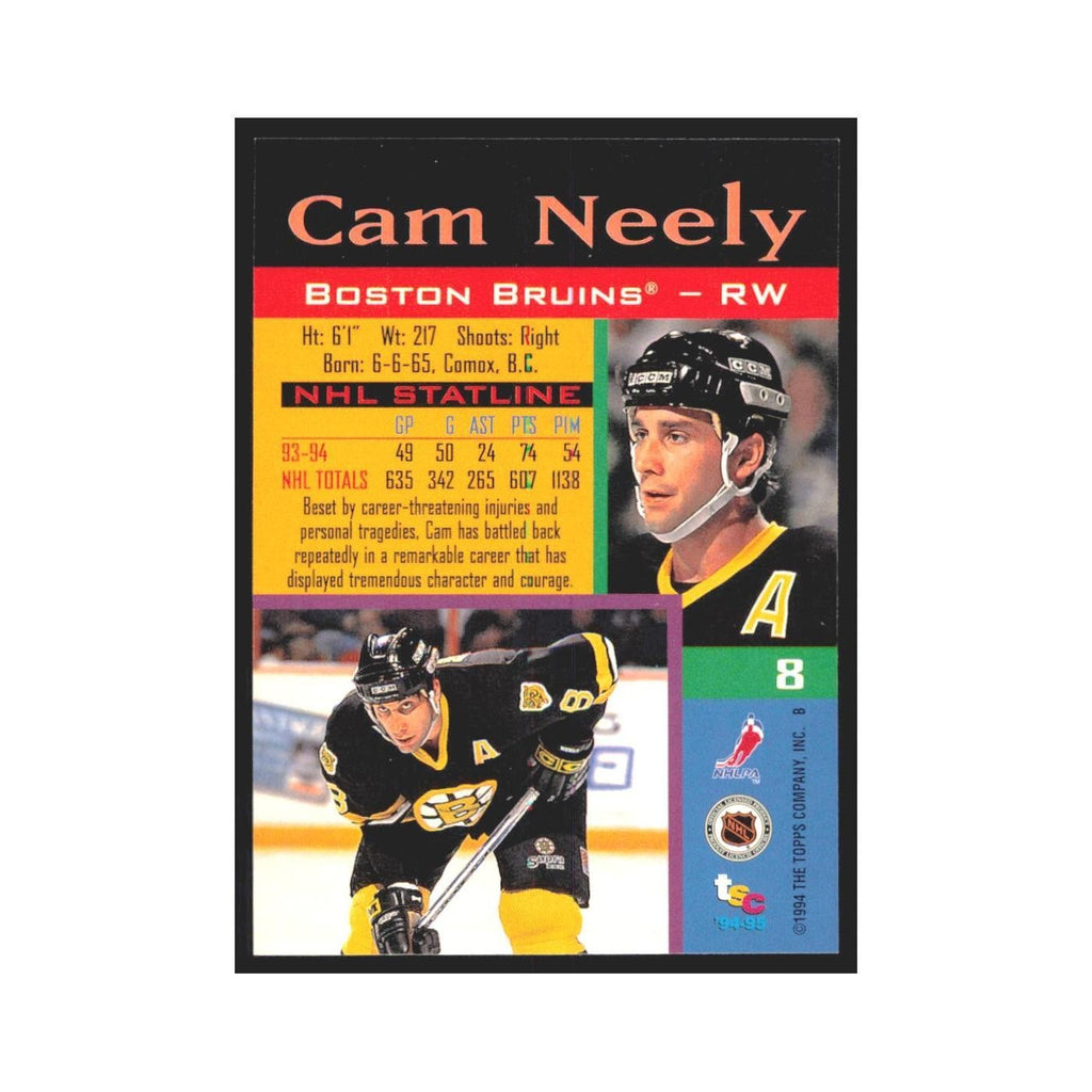 1994 Stadium Club Cam Neely Boston Bruins #8