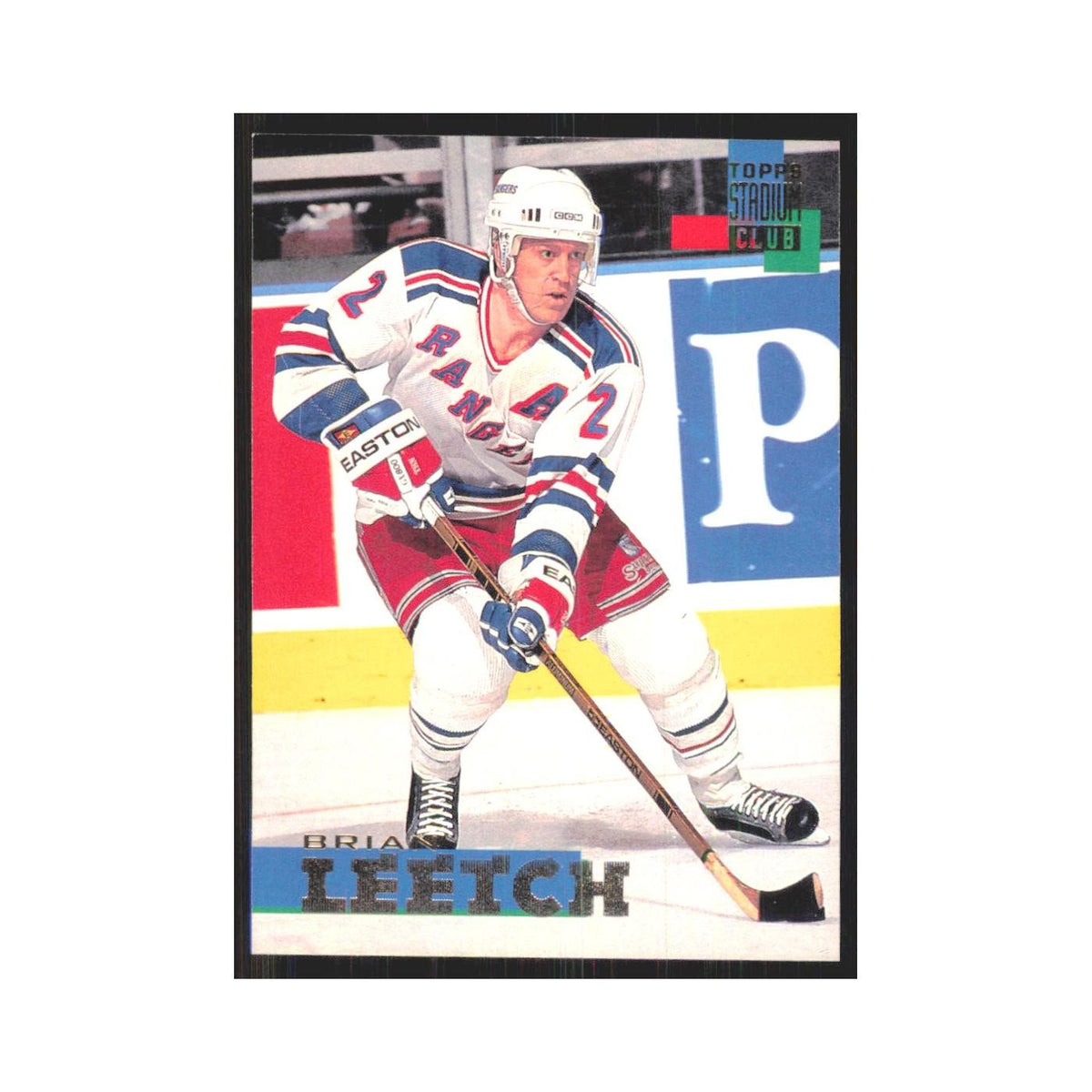 1994 Stadium Club Brian Leetch New York Rangers #150