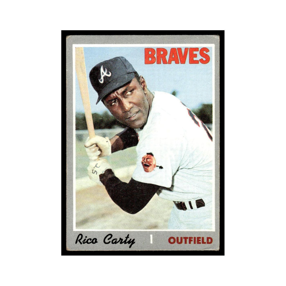 1970 Topps (Damaged) Rico Carty Braves #145