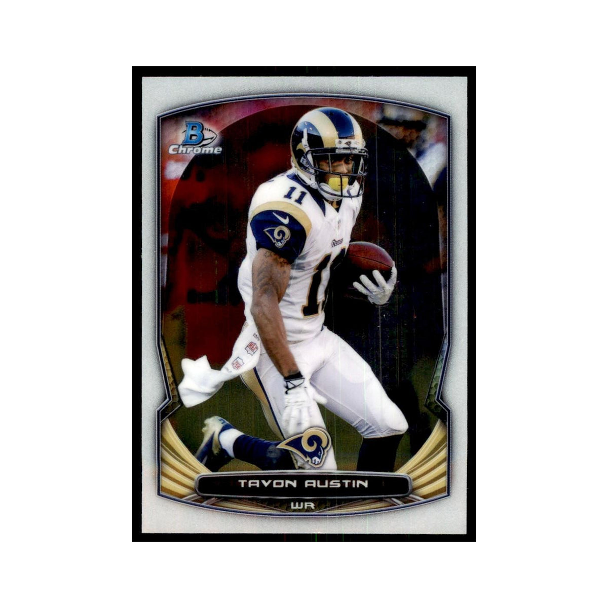 2014 Bowman Chrome Tavon Austin Football Cards #73
