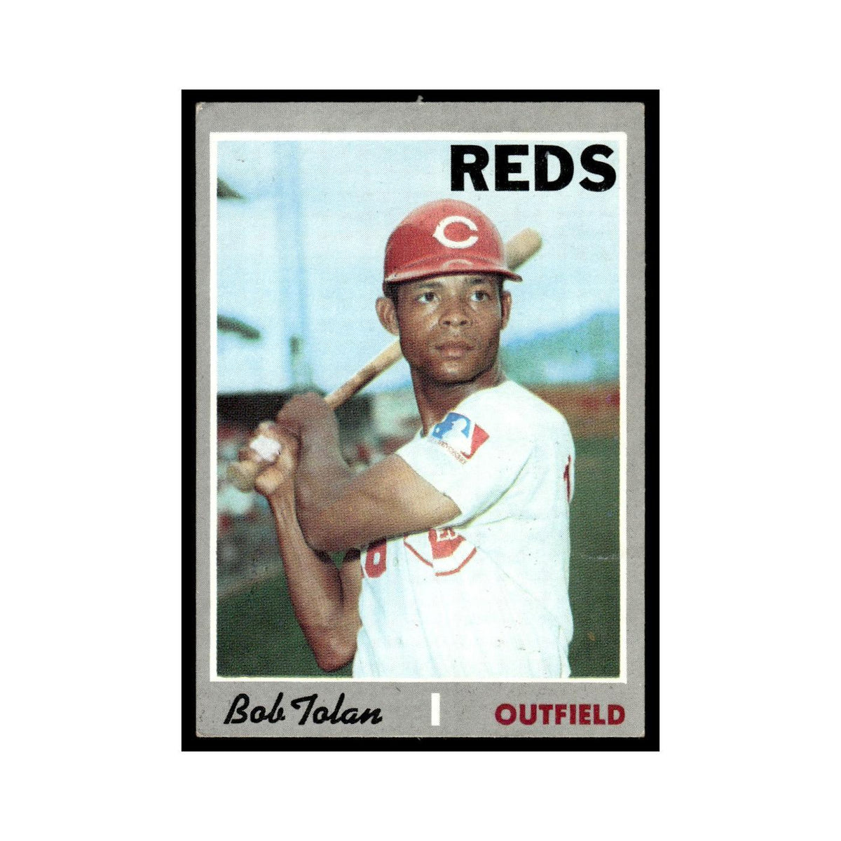 1970 Topps (Damaged) Bob Tolan Reds #409