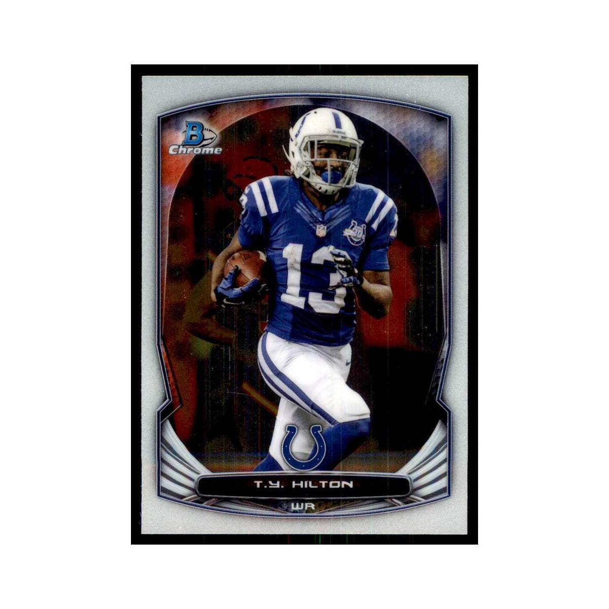 2014 Bowman Chrome T.Y. Hilton Football Cards #77
