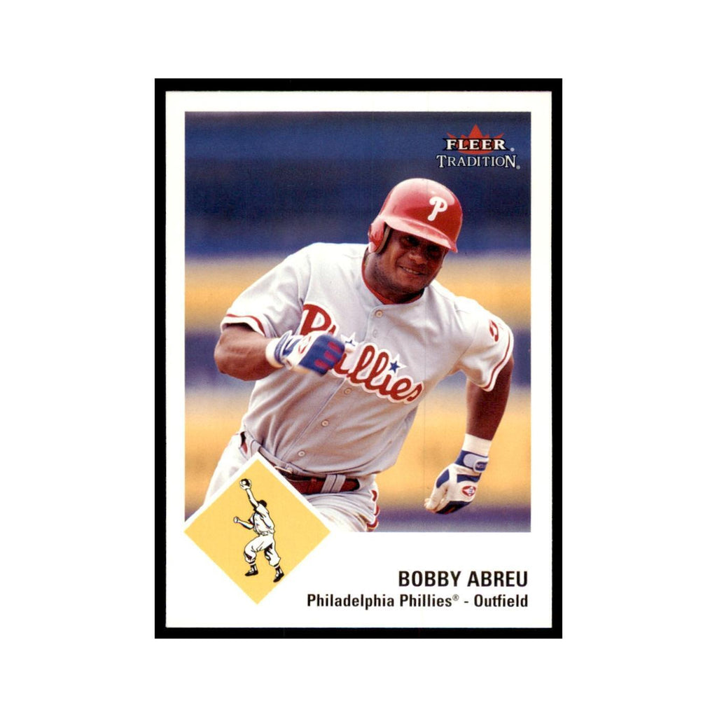 2003 Fleer Tradition Bobby Abreu Baseball Cards #152