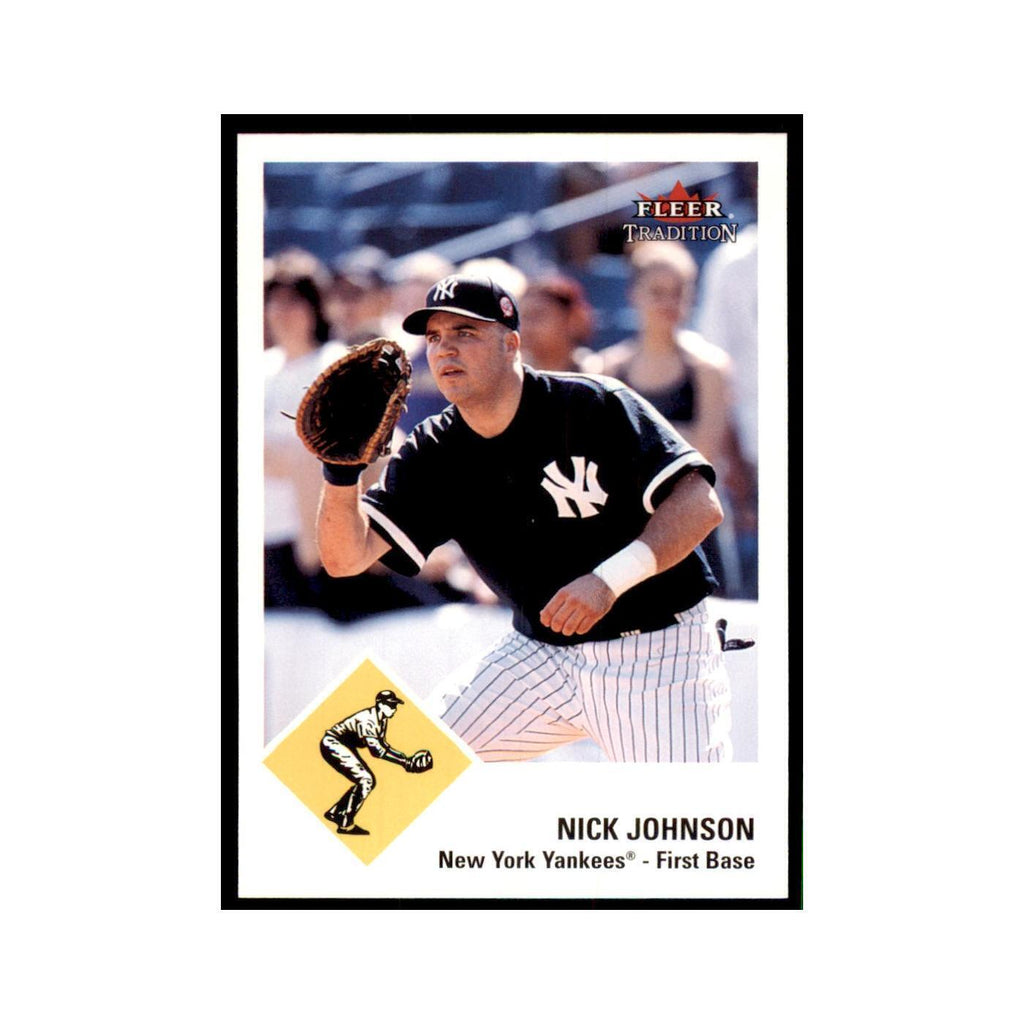 2003 Fleer Tradition Nick Johnson Baseball Cards #316