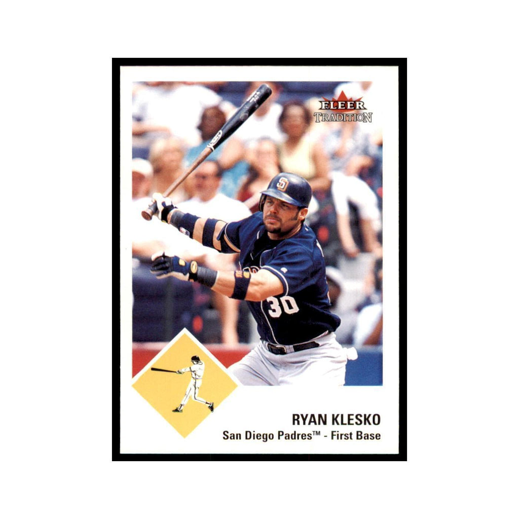2003 Fleer Tradition Ryan Klesko Baseball Cards #292
