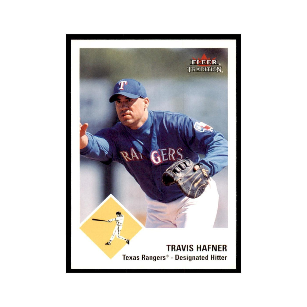 2003 Fleer Tradition Travis Hafner Baseball Cards #106
