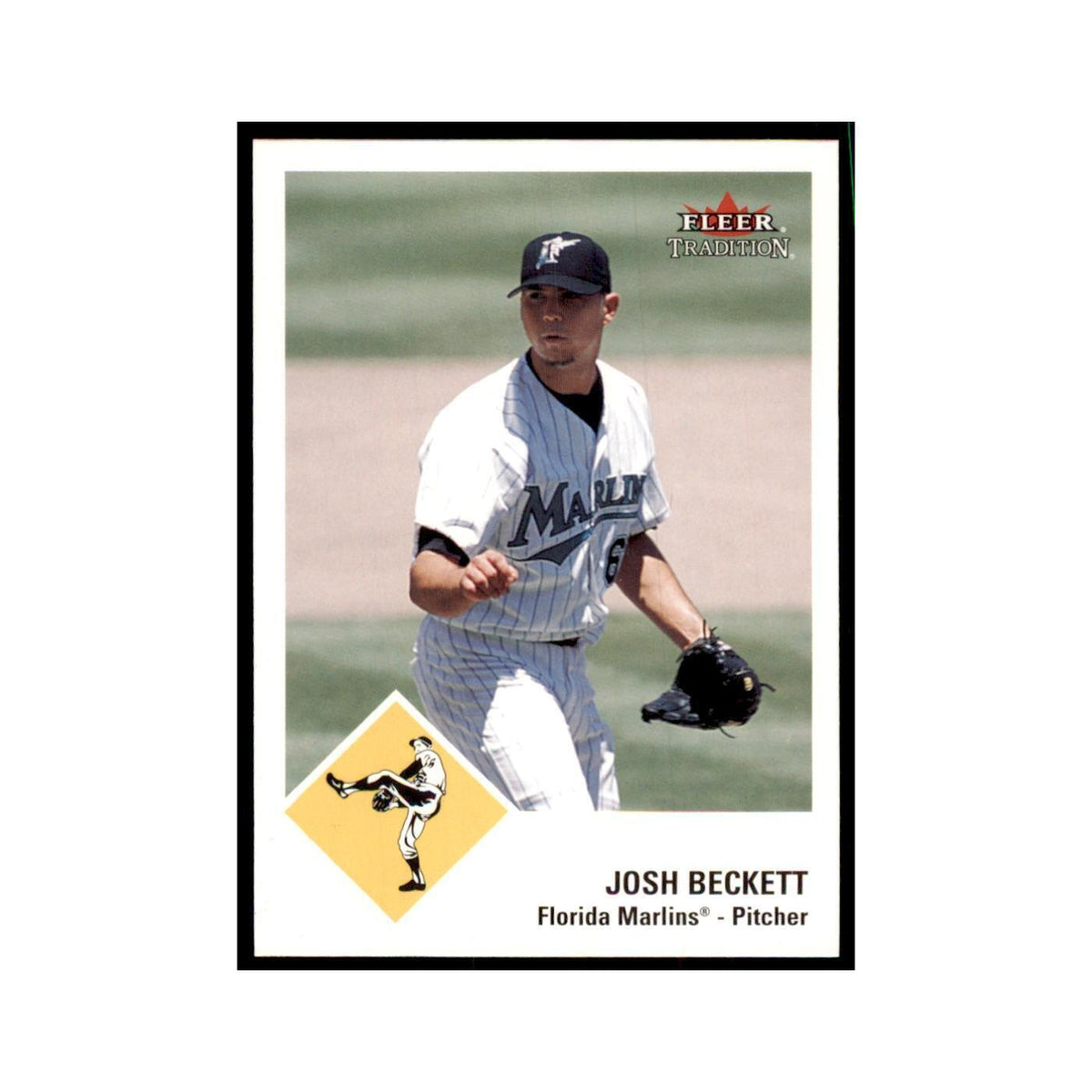 2003 Fleer Tradition Josh Beckett Baseball Cards #61