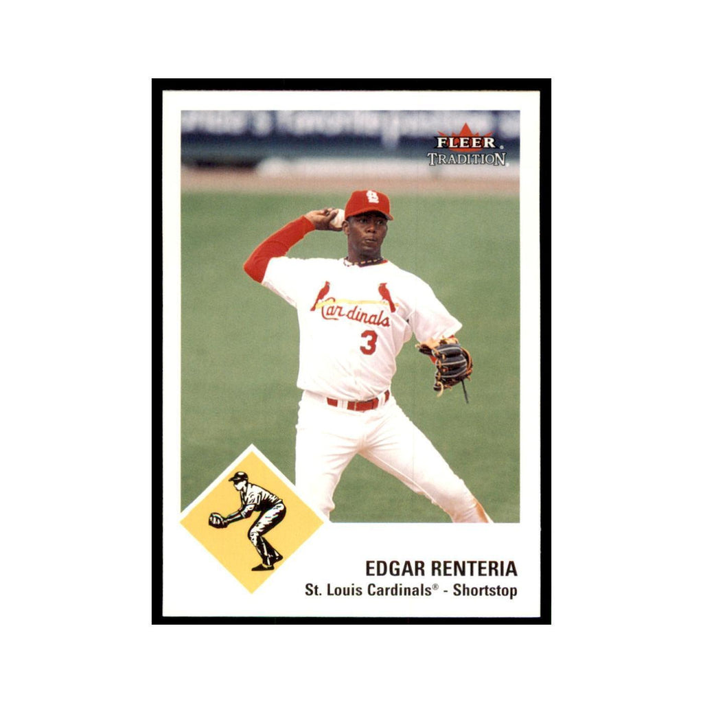 2003 Fleer Tradition Edgar Renteria Baseball Cards #388