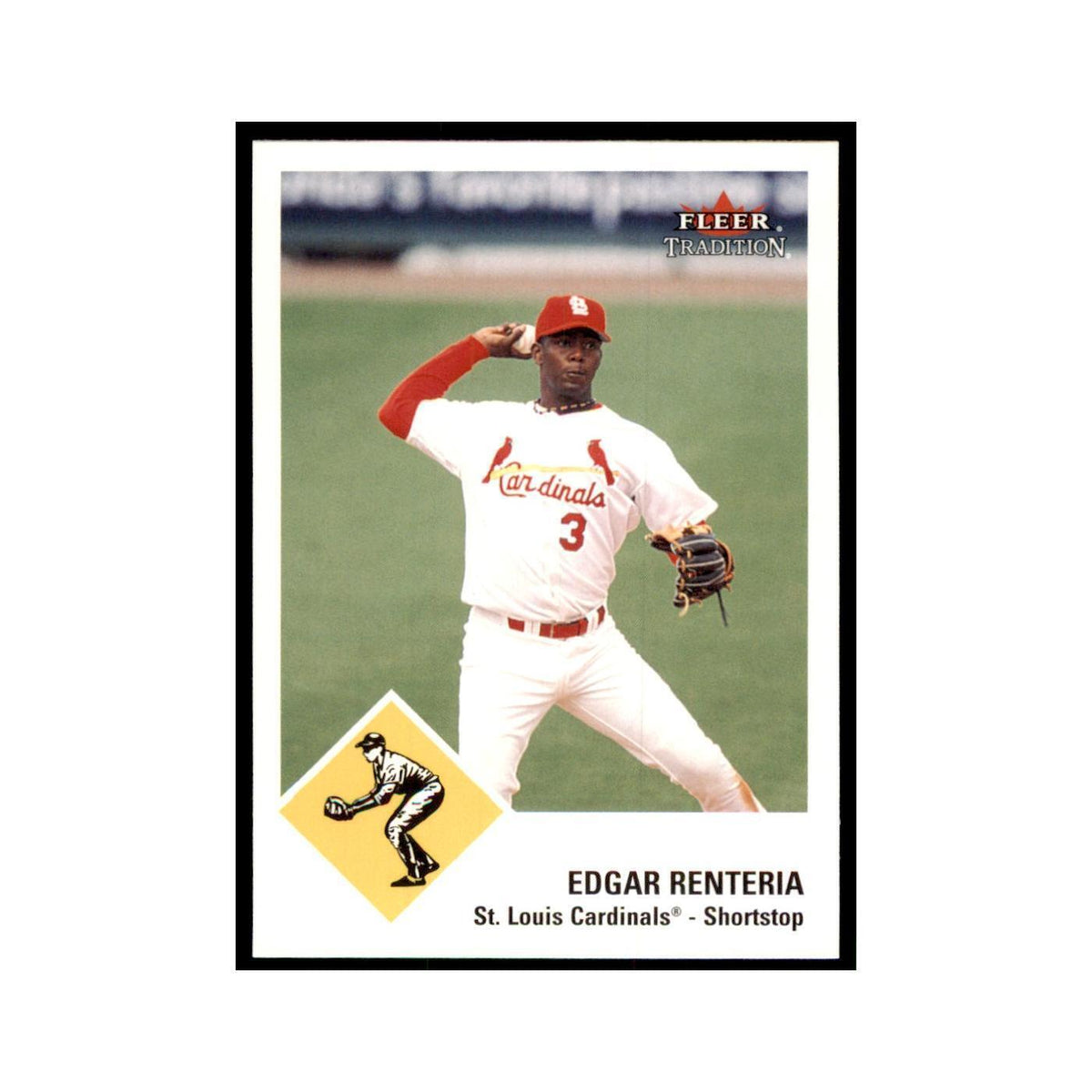 2003 Fleer Tradition Edgar Renteria Baseball Cards #388