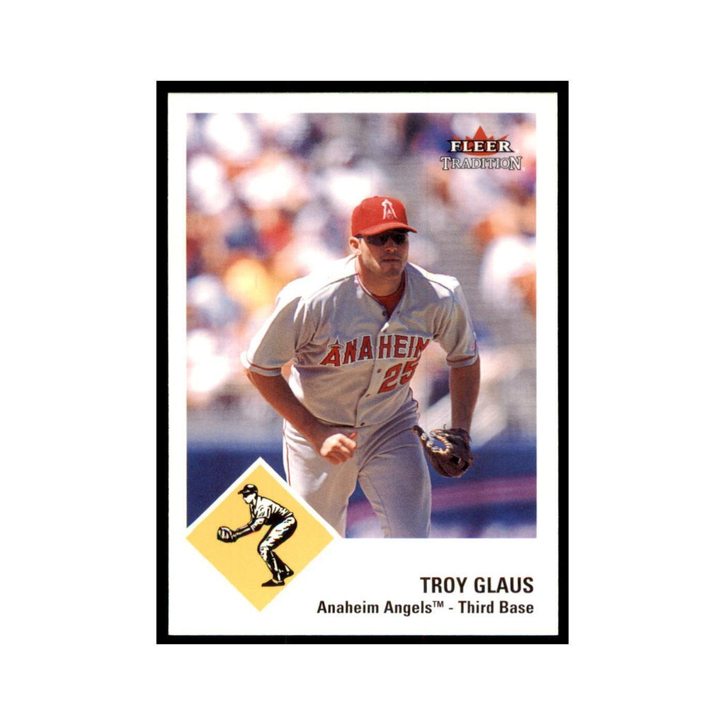 2003 Fleer Tradition Troy Glaus Baseball Cards #380