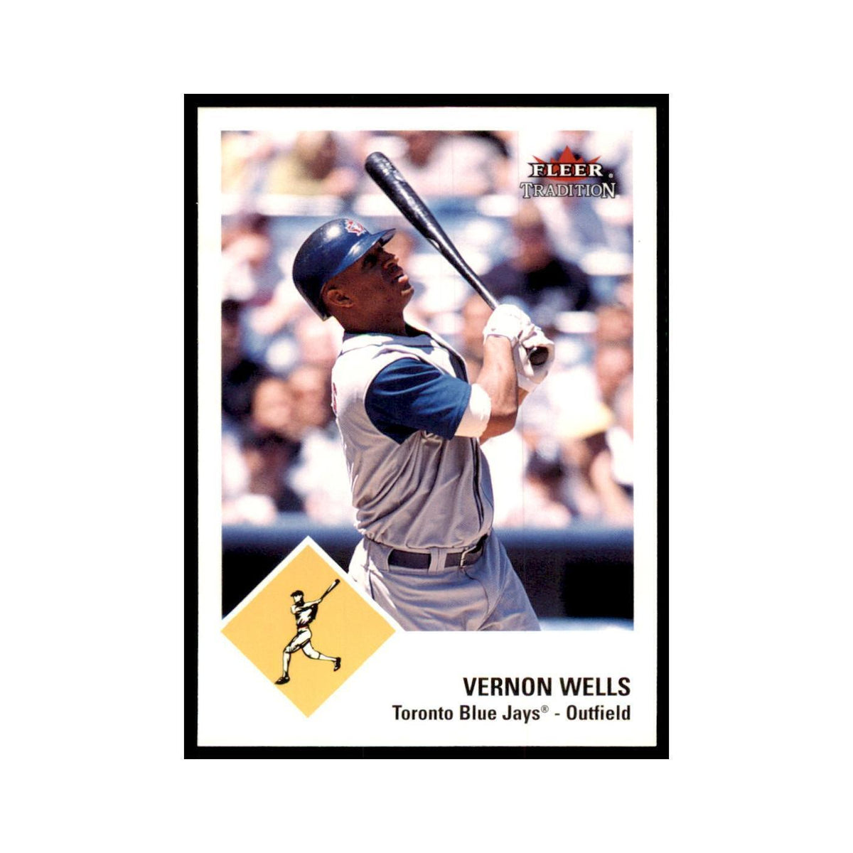 2003 Fleer Tradition Vernon Wells Baseball Cards #183