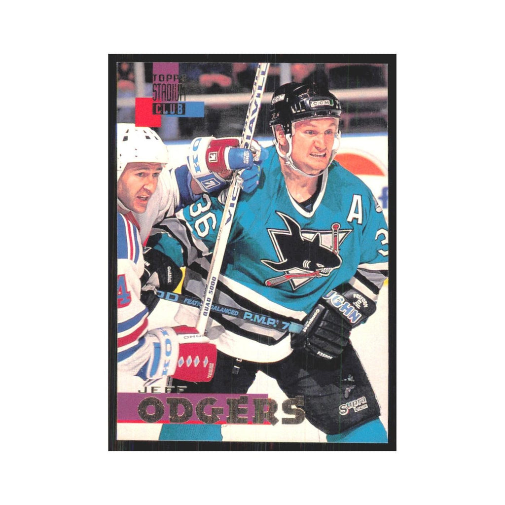 1994 Stadium Club Jeff Odgers San Jose Sharks #11