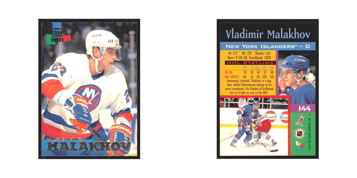 1994 Stadium Club Vladimir Malakhov New York Islanders #144