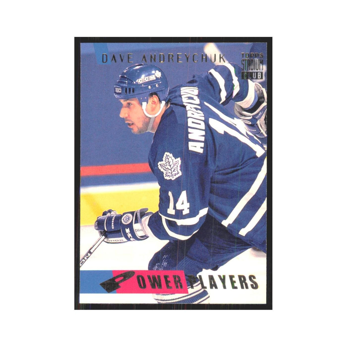 1994 Stadium Club Dave Andreychuk Toronto Maple Leafs #58